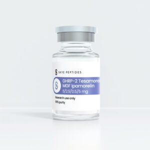 “4X” Tesamorelin | Ipamorelin | MGF | GHRP-2 5/2.5/0.5/5 mg